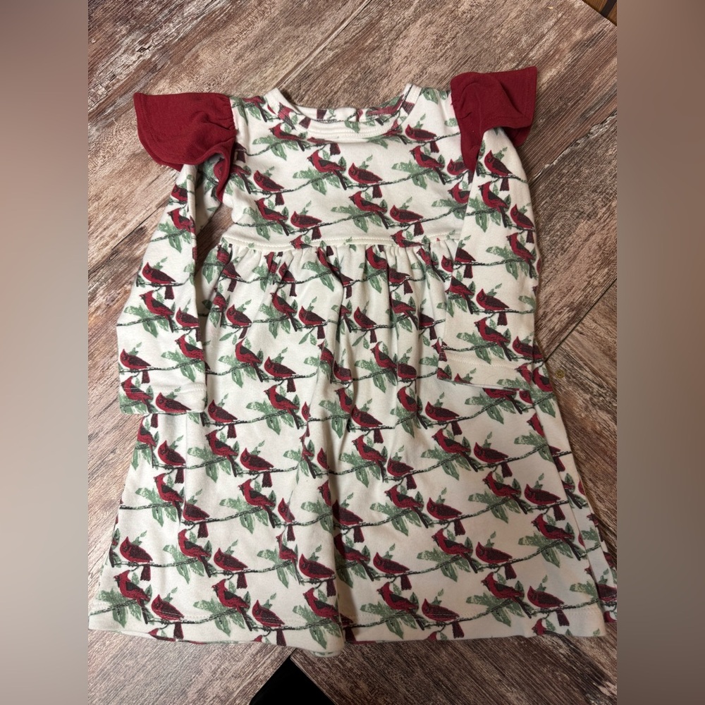 Kate Quinn Red Flutter Sleeve Sundress